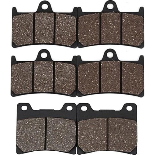 Motorcycle Front Rear Brake Pads for YAMAHA YZF600 YZF600 R1997-2007 YZF1000R YZF 1000 Thunderace 1996-2001# Brake Disks