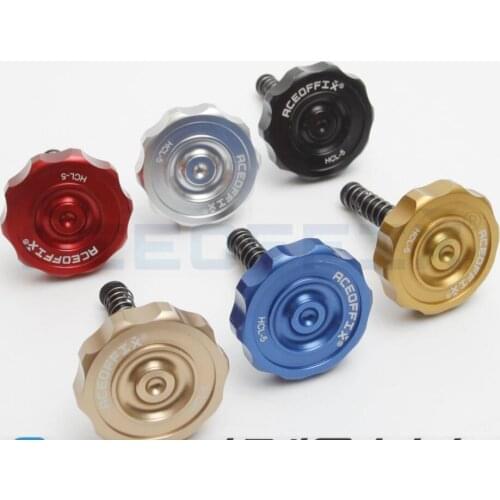 1 pair Aceoffix brompton hinge clamp lever Ultra light 7075 aluminum folding buckle handle HCL-5