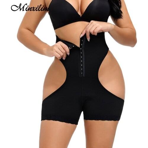High Waist Trainer Butt Lifter Tummy Belly Control Panties Booty Lift Pulling Underwear Body Shaper Workout Shapewear