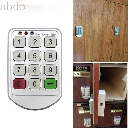 Smart password lock storage cabinets electronic lock drawer file cabinet electromagnetic lock the wardrobe door lock