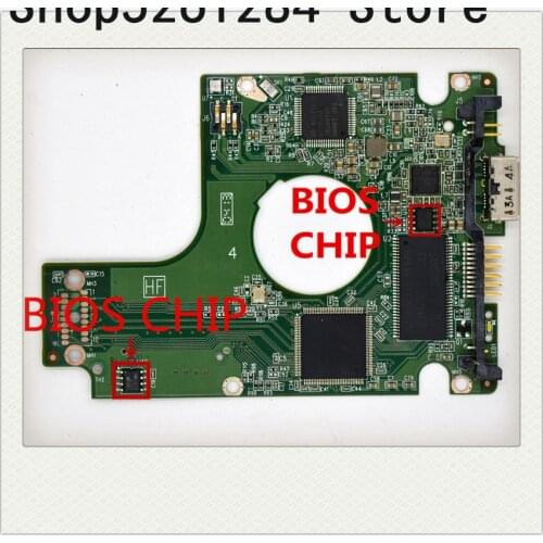 WD5000BMVW , WD10JMVW HDD PCB / Logic Board / 2060-771801-002 REV A , 2060-771801-002 REV P1 , 2060 771801 002 / 771801-002