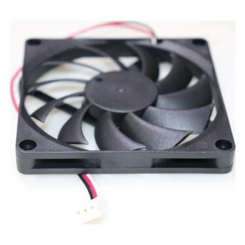 8010 Ultra Slim 8cm Fan 8cm 1cm 10mm slim DC 12V Chassis All-in-One Machine Cooling Fan 80X80X10mm