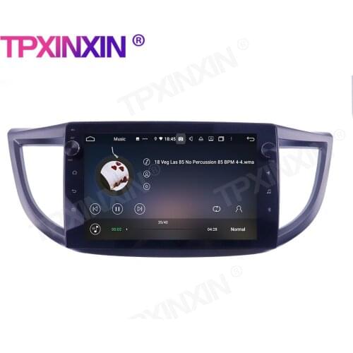 Wireless Carplay For Honda CRV 2011-2015 Android 10 GPS Car Multimedia Tesla Player Headunit Audio Radio Navigtion Car radiao