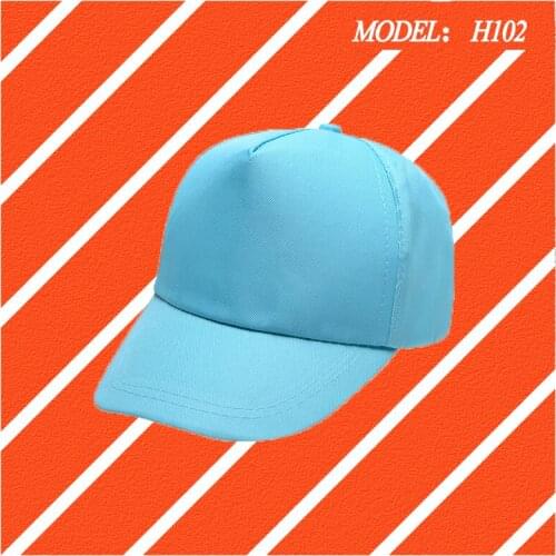 Childrens twill polyester advertising cap Volunteer work cap Student cap mesh cap Childrens clothing H102