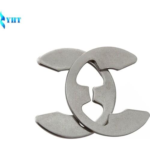 DIN6799 GB896 M2 M2.5 M3 M3.5 M4 M5 M6 M7 M8 -10 304 Stainless Steel Circlip Sack Retainer E E-type Buckle-shaped Split Washers