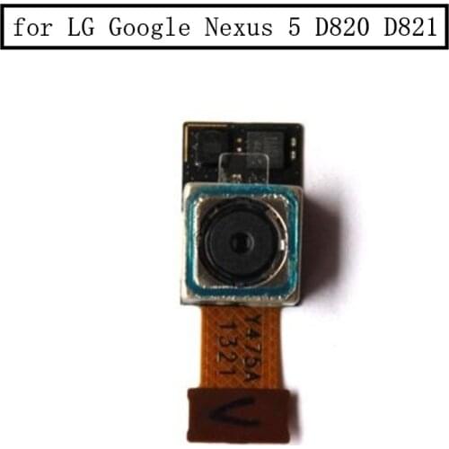 For LG for Google Nexus 5 Back Camera Big Rear Main Camera Module 8MP Flex Cable Assembly Replacement Repair Spare Parts Test