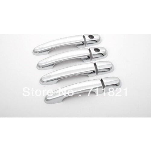 Chrome Door Handle Cover For Toyota Yaris Hatch / Vios Sedan 2005-2009