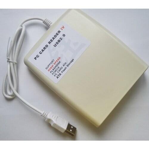 New ATA PCMCIA Memory Card Reader Card 68PIN CardBus To USB Adapter converter