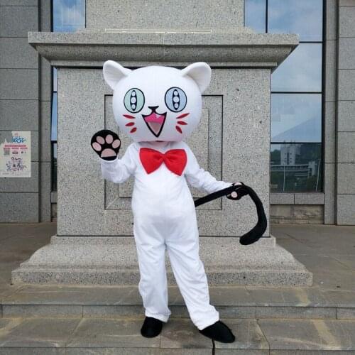 Cat Mascot Costume Cosplay Furry Suits Party Game Fursuit Cartoon Dress Outfits Carnival Halloween Xmas Easter Advertising