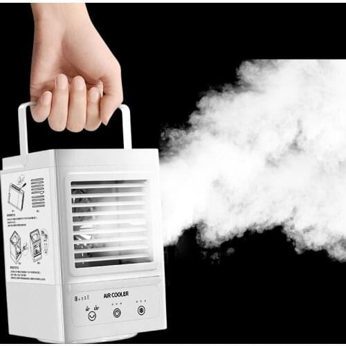 Mini Air Conditioner Electric Fan Household Bedroom Refrigeration Small Air Conditioner Water Cooled Dormitory Air Conditioning