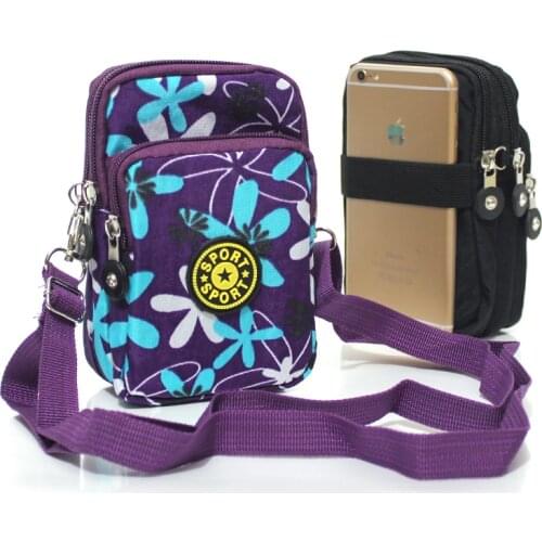 Fashion Women Wallet Lady Shoulder Purses Cards Coin Purse Good Quality Fabric Moneybag Woman Wallet Girls Zipper Bags Pocket