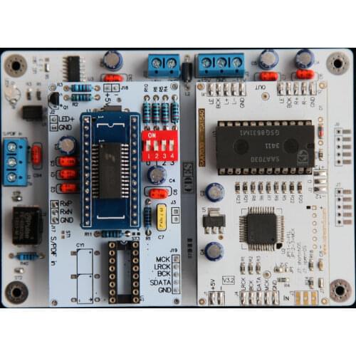 TDA1540 driver board supports 256FS 384Fs I2S input