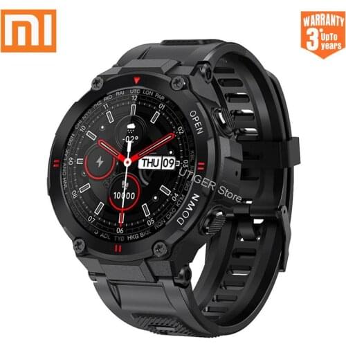 Xiaomi Smart Watch Men Bluetooth Call Full Touch Smartwatch Waterproof Sport Fitness Tracker Custom Dials Clock 400mAh