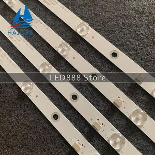 LED backlight strip 9 lamp for Phil ips 43PFF5021 43PFF5011 T4312M LD43V22S DLED43GC4X9 DLED43GC 4X9 GC43D09-ZC23FG-01 ZC21FA