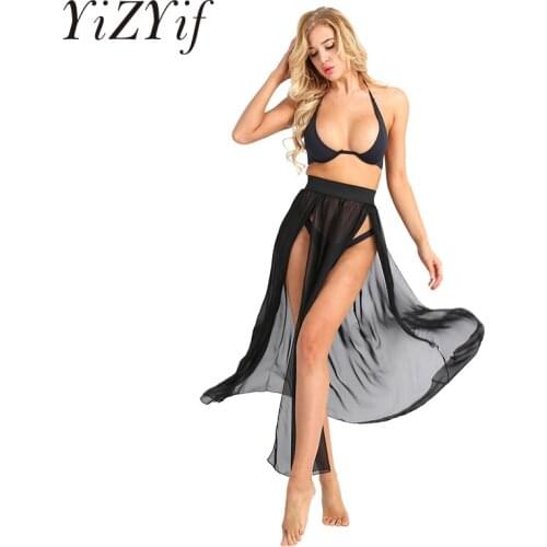 YiZYiF Asymmetrical Skirts