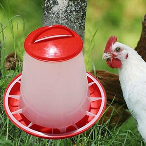 1.5L Chicken Food Feeder Home Garden Farm Chick Hen Poultry Drinker Water Bucket Chick Plastic Drinker Water Dispenser
