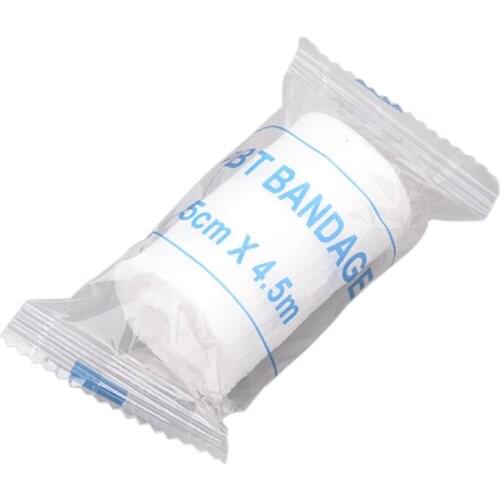 1 Roll Gauze Bandage Grade Sterile First Aid Wound Dressing Stretched