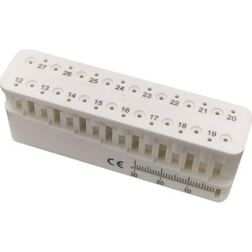 134 Degree Autoclaval Dental Endo Block For Endodontic NITI Files Measuring Block Dental Endo Ruler Dental Endodontic Instrument