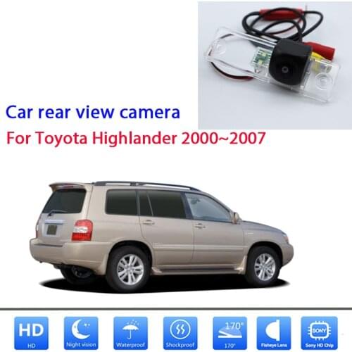 Car Parking Rear View Camera For Toyota Highlander 2000 2001 2002 2003 2004 2005 2006 2007 Night Vision Waterproof Backup Camera