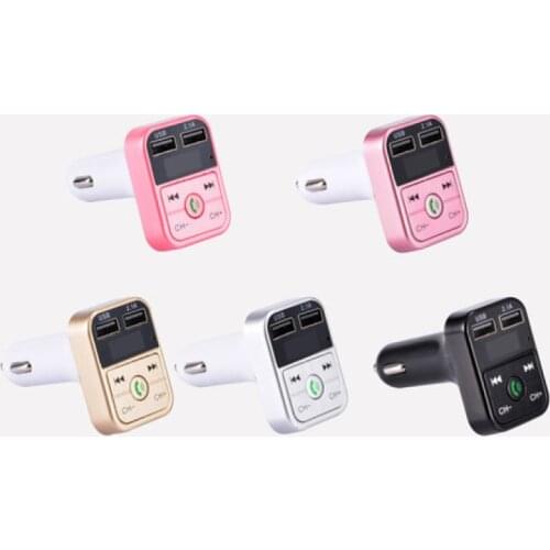 B2 car charger car supplies wholesale car MP3 player card Bluetooth U disk transmitter heat