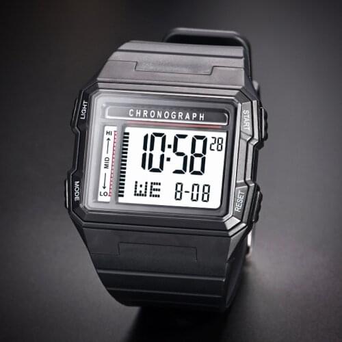 SYNOKE New Men Watches 50M Waterproof Watches Men LED Digital Sport Watch Chronograph Shock Watch relogio masculino