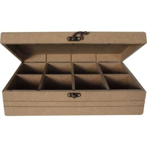 Wooden Tea Box Eight Eyes CODE: KU30 paintable decorative objects декоративные предметы под роспись