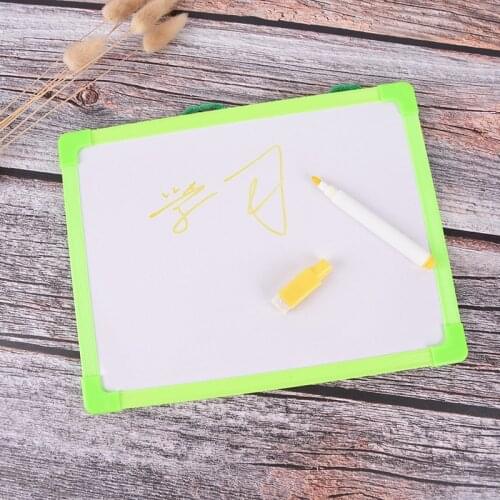 Whiteboard Dry Wipe Board With Marker Pen For Children Mini Drawing Whiteboard Small Study Gifts Newest SD&HI Hanging Board