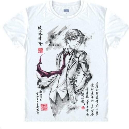 Classroom of the Elite Kiyotaka Ayanokouji Cosplay T Shirt Japanese Anime Summer T-Shirt Top Tee Halloween Cosplay Costume