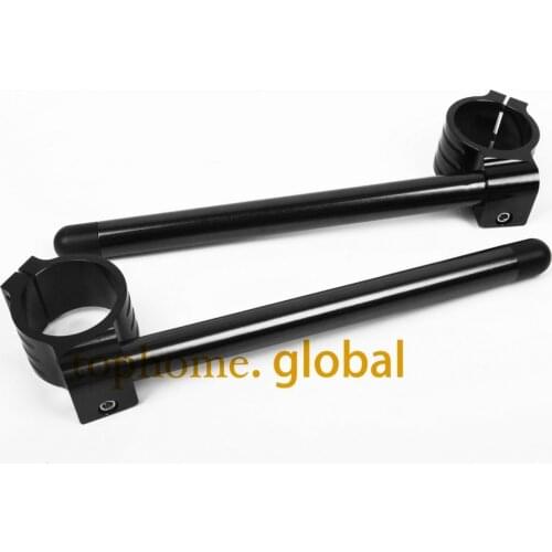 Hot Sale 50mm Regular Clip Ons Handlebars Universal CNC Fork Handle Bars Optional Motorcycle High Quality Black