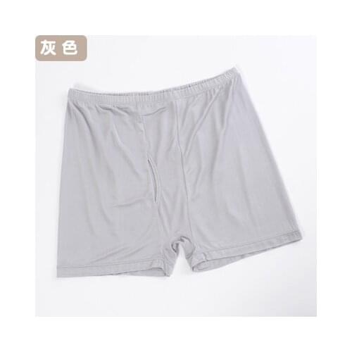 Male silk panties trunk mulberry silk breathable flat feet shorts free shipping