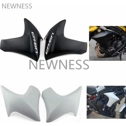 Motorcycle Fairing Parts Plastic ABS Unpainted Left Right Side fairing Radiator Cover Panel For Kawasaki ER6N ER-6N 2012-2016