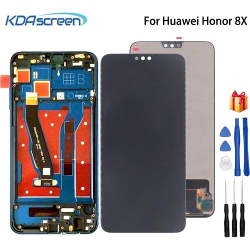 For Huawei Honor 8X LCD Display Touch Screen Digitizer For Huawei Honor 8X JSN-L21 JSN-AL00 JSN-L22 LCD Display With Frame