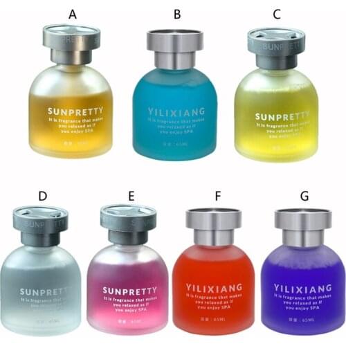 1 Piece 7 Fragrances to Choose Car Ornaments Interior Decoration Cars Home Offices Air Freshener Perfume Diffuser Decors