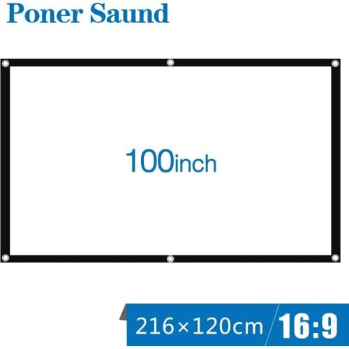 Poner Saund Screens For Projectors