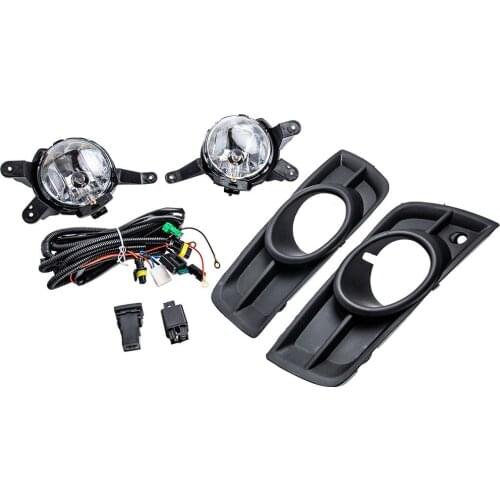 Driving Bumper Fog Lights w/ Bulbs+Switch For Chevrolet Cruze Chrome 2011-2014