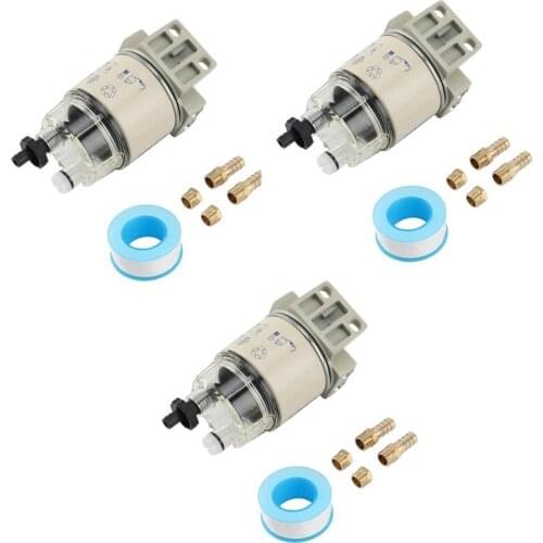 R12T Fuel Water Separator Marine 120AT NPT ZG1/4-19 Auto Parts With Accessories-Complete Combination Filter Engine