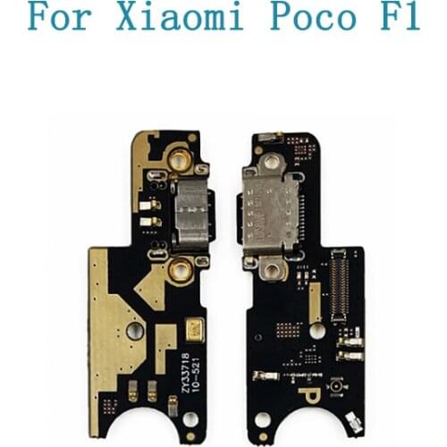 50pcs/lot Tail Plug Charger Port Board Connector USB Charging Port Dock Plug Flex Cable Replacement For Xiaomi Pocophone F1