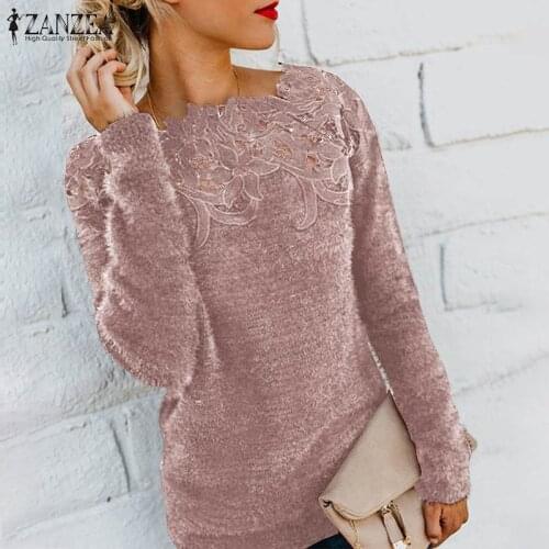 ZANZEA Plush Sweaters