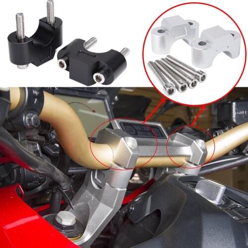 Motorcycle 28mm Handlebar Riser Raiser Handle Bar Clamp For Honda Xadv X-ADV X ADV 750 XADV750 2017 2018 2019 2020 2021 ADV150