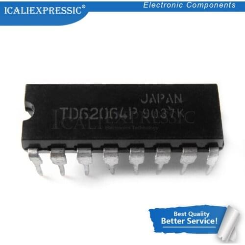10PCS TD62064APG DIP16 TD62064AP DIP TD62064 DIP-16