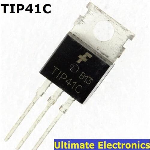 10pcs TIP41C TIP41 NPN Transistor TO-220 NEW