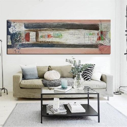 Abstract HD Print Horizontal Abstract Printed Painting on canvas Cuadros Poster And Prints Modern Wall Picture for Living Room