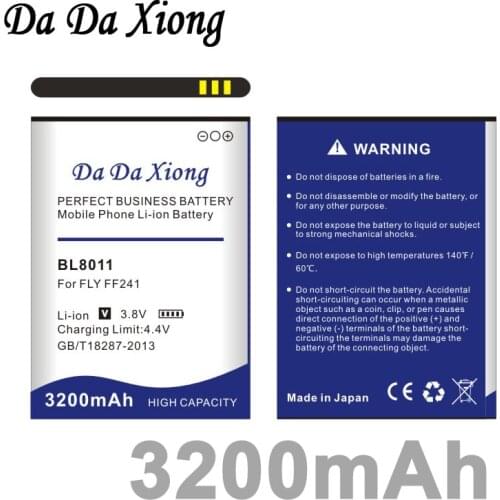 DaDaXiong 3200mAh BL8011 Battery for FLY FF241 battery