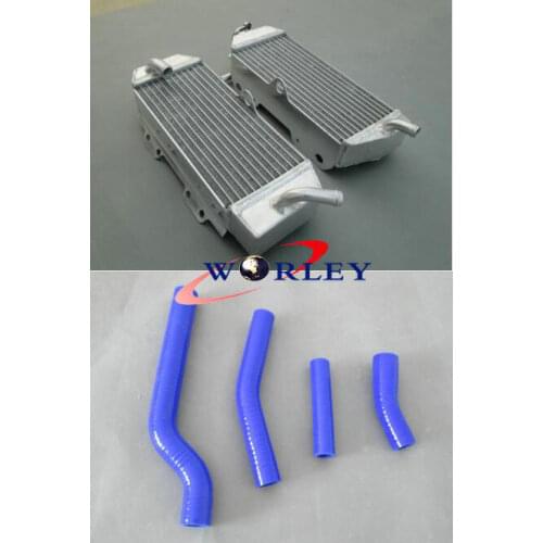 Aluminum radiator & silicone hoses for Yamaha YZ450F YZF450 2003 2004 2005 cooling system brand new