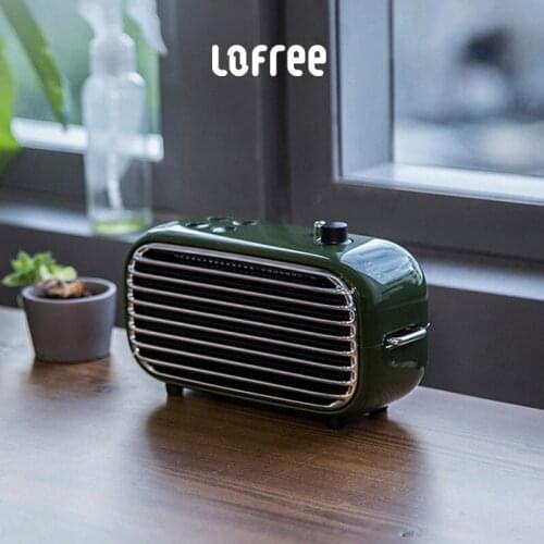 New LOFREE Poison-M Bluetooth speaker Grass green Restore FM Radio portable Wireless Music Player Subwoofer gift for girl
