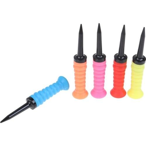 Golf Elastic Tee Soft Rubber Sleeve Ball Nail Elastic Soft Ball Nail Limit Resistance Ball Tee Accessories