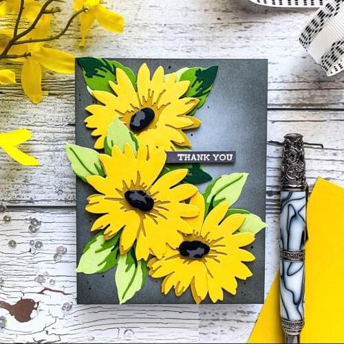 JMCRAFT 2021 New Flowers And Leaves #3 Metal Cutting Dies DIY Scrapbook Handmade Paper Craft Metal Steel Template Dies