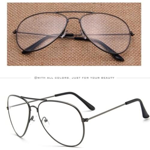 Metal Round Reading Glasses Pilot Toad Mirror Versatile Clear Lens For Men Women Spectacles Eyeglasses Hyperopia Eyewear Unisex