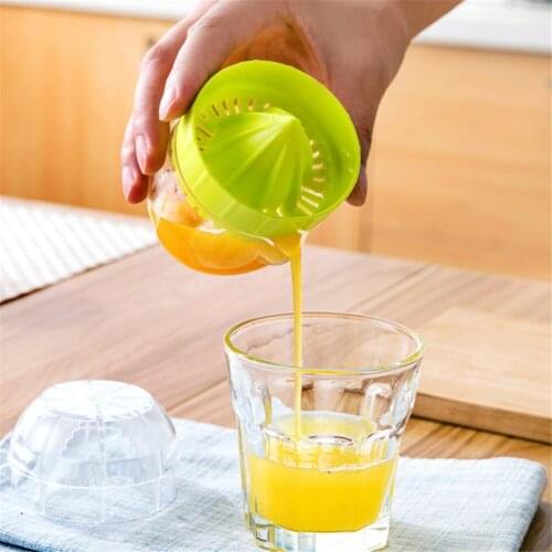 Mini Manual Hand Citrus Juicer Orange Plastic Squeezer Lemon Fruit Press Juice