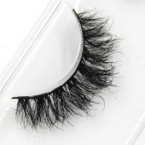 YOKPN Mink False Eyelashes Messy Cross Soft Cotton Stalk Natural Short Fake Eyelashes Smoke Banquet Makeup Mink Eye Lashes